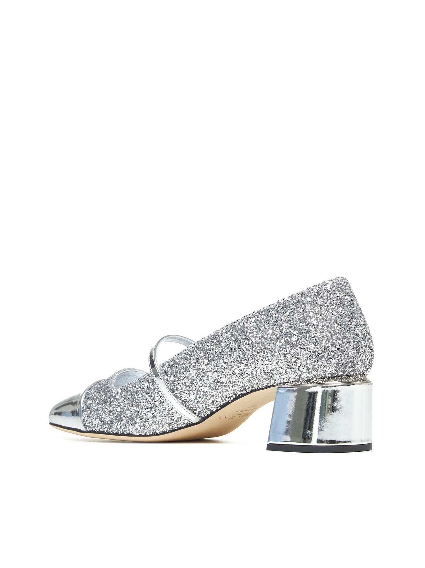 Jimmy Choo Women Elisa Glitter Fabric Pumps