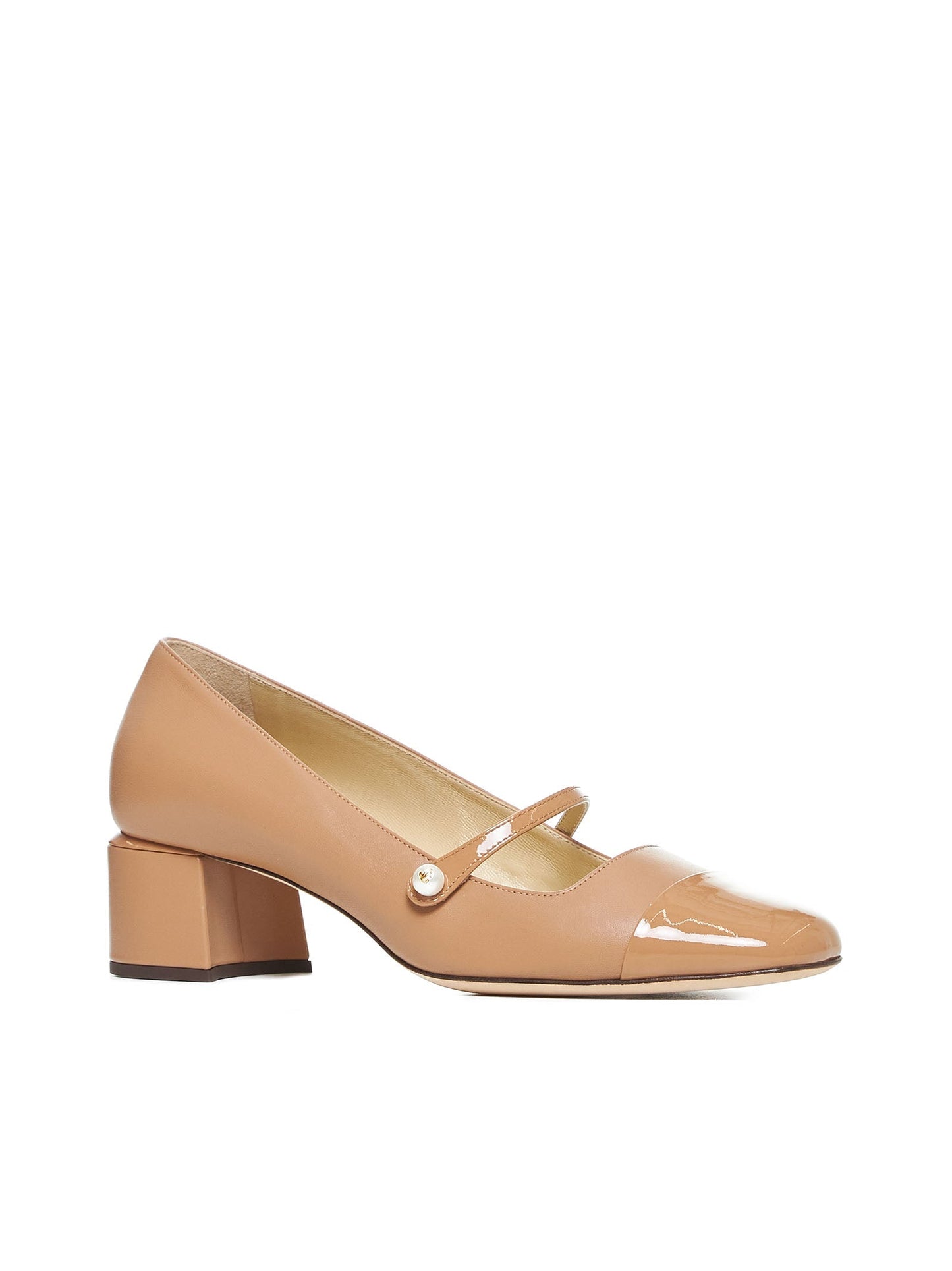 Jimmy Choo Women Elisa Leather Ballet Pumps