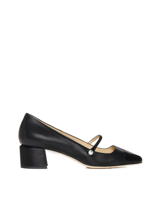 Jimmy Choo Women Jimmy Choo Elisa 45 Pumps In Black Leather