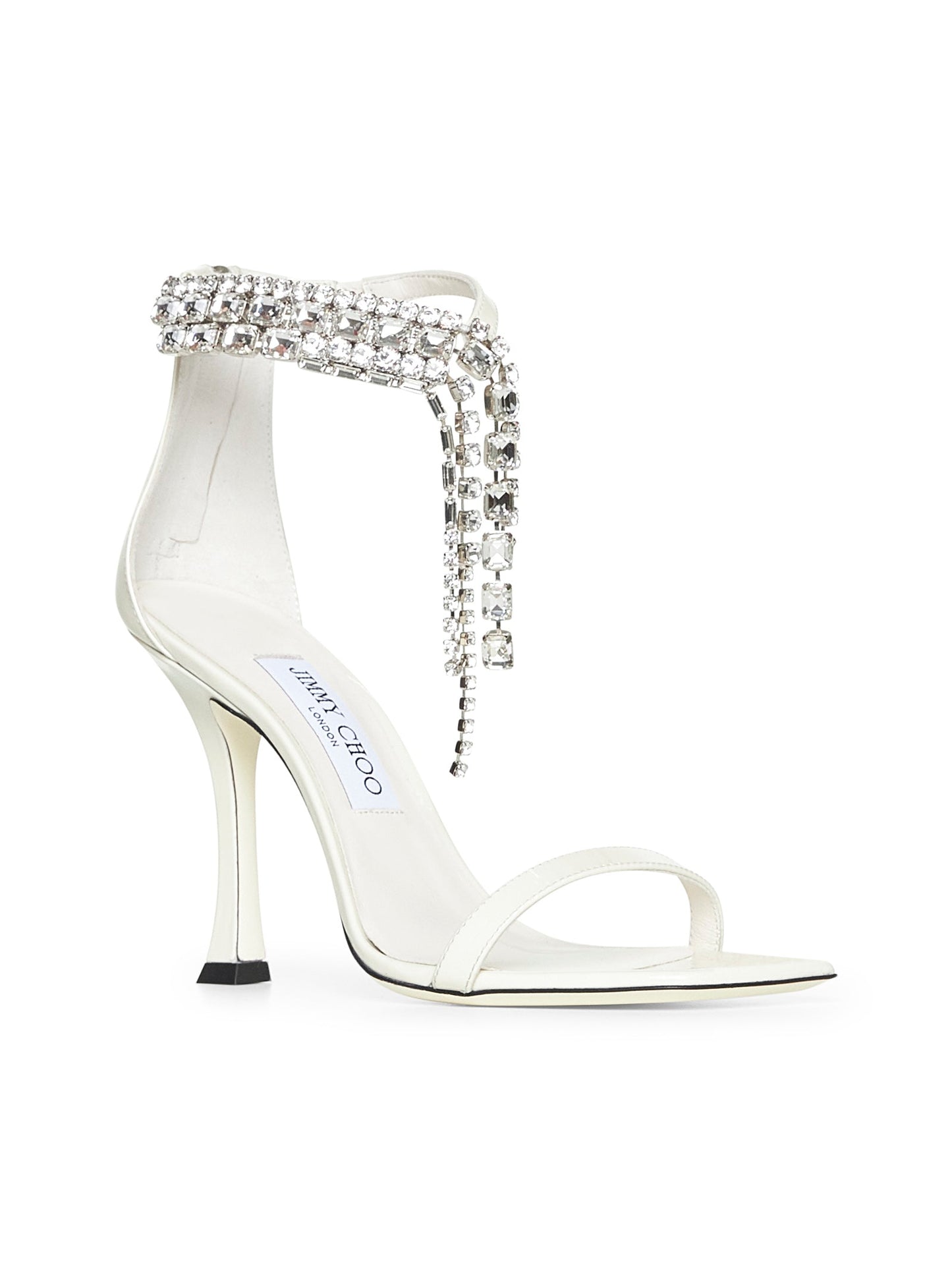 Jimmy Choo Women Ivory Verity Sandal 100 Sandals