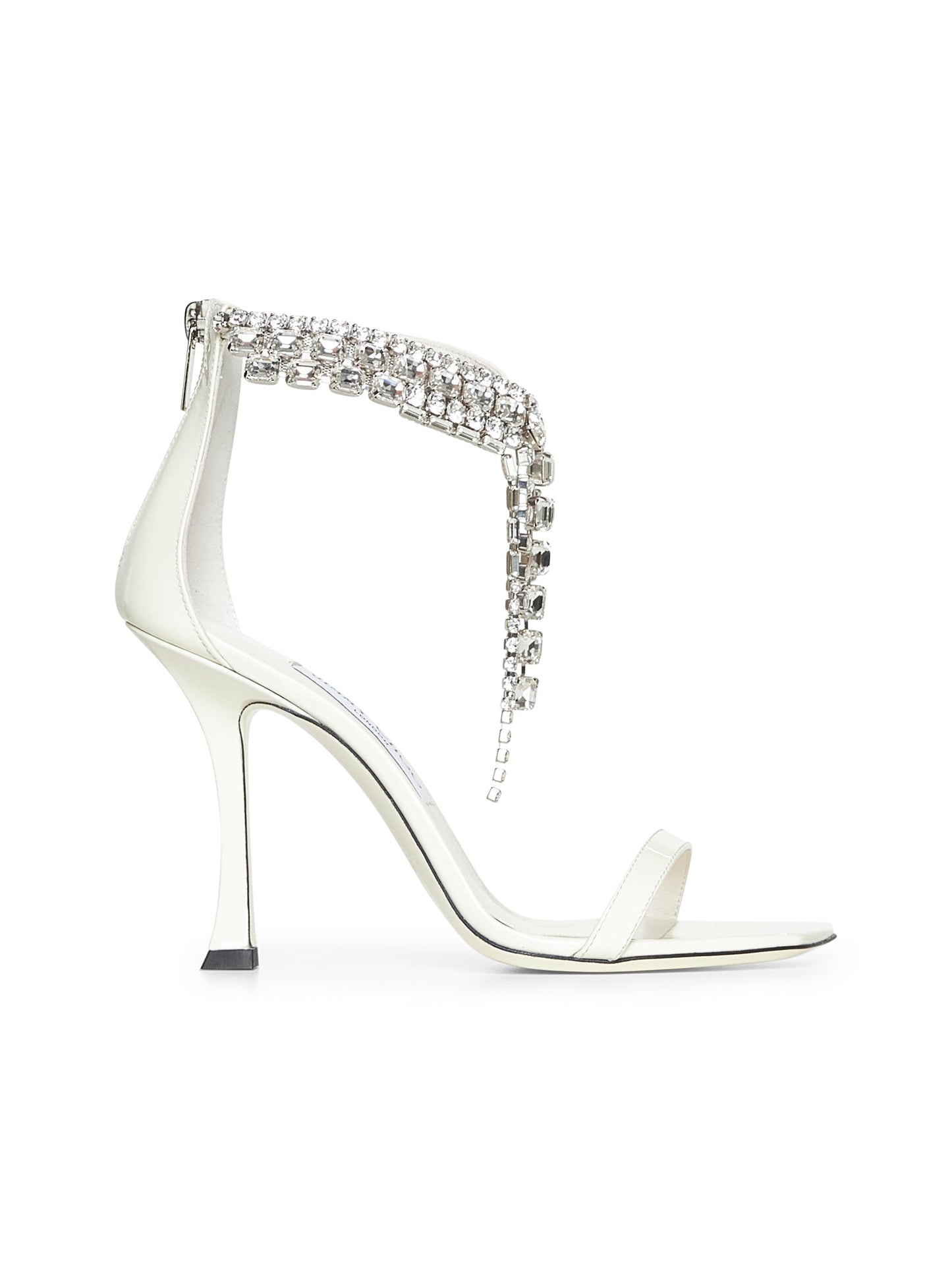 Jimmy Choo Women Ivory Verity Sandal 100 Sandals