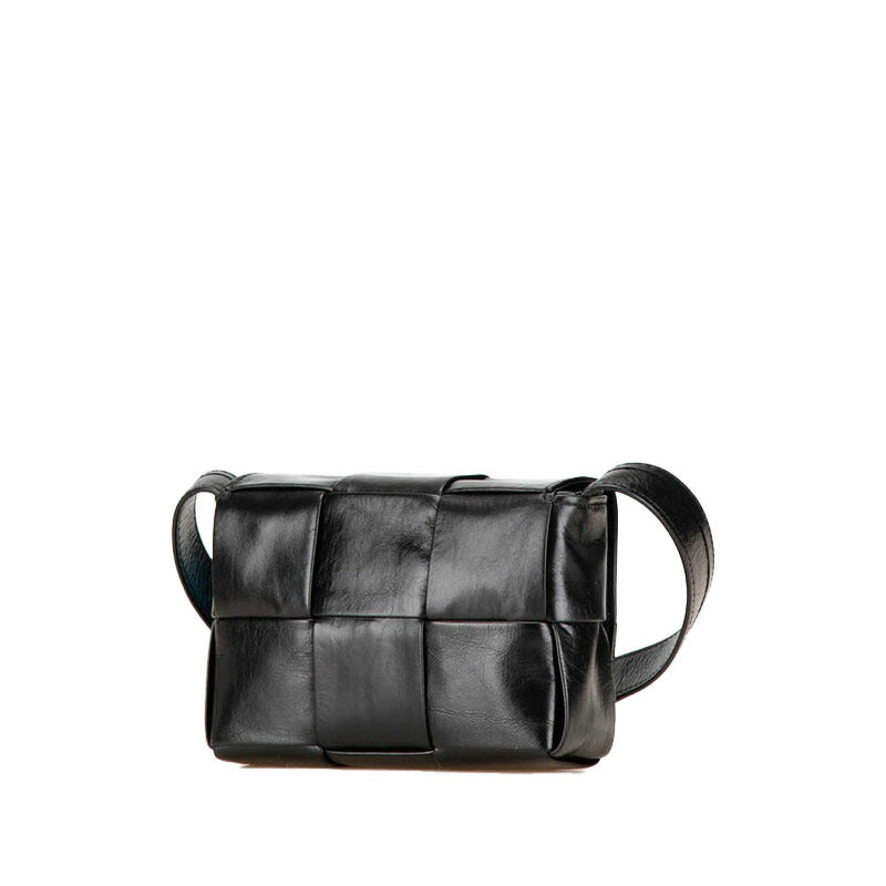 Bottega Veneta Maxi Intrecciato Candy Cassette Leather Crossbody Bag