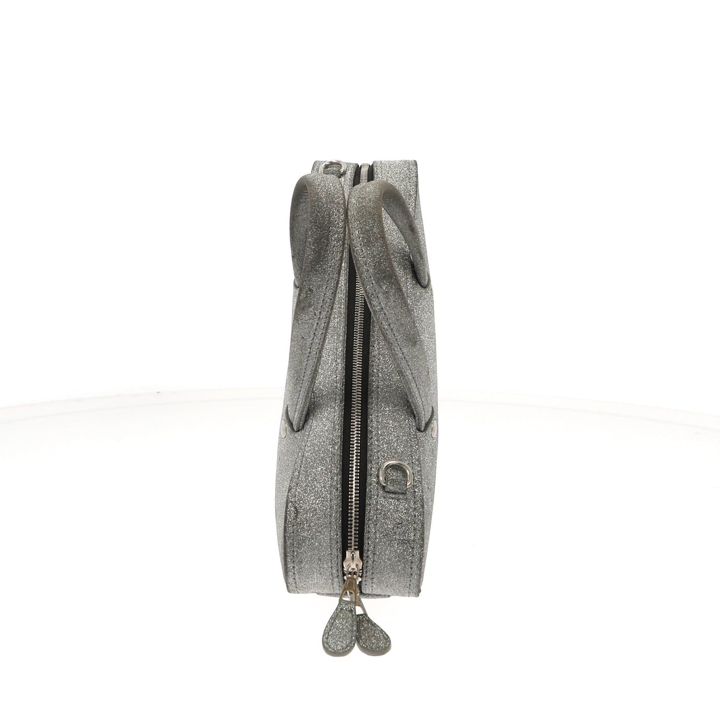 BALENCIAGA Triangle Handbag in Metallic Leather