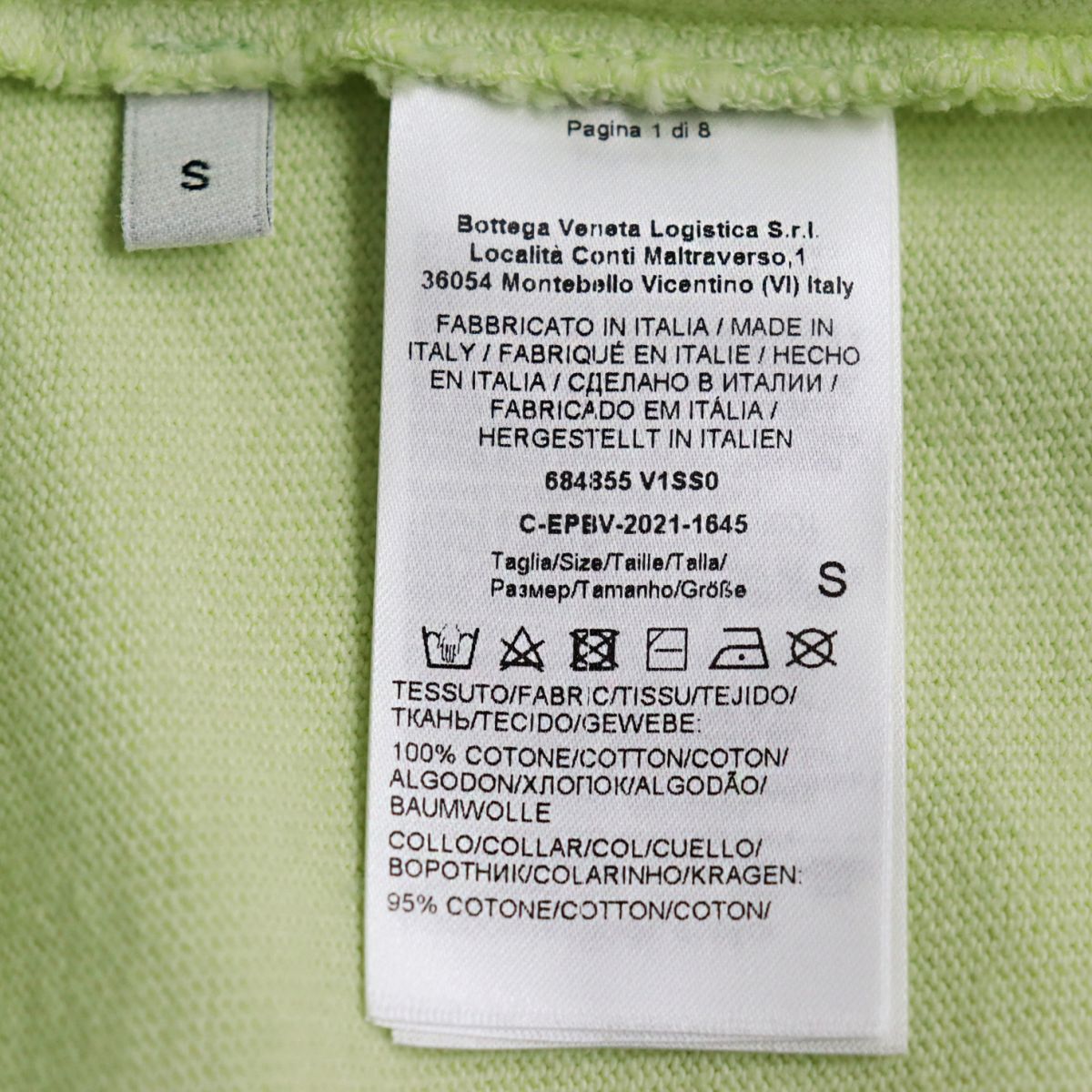 Bottega Veneta V-neck Short Sleeve Tee