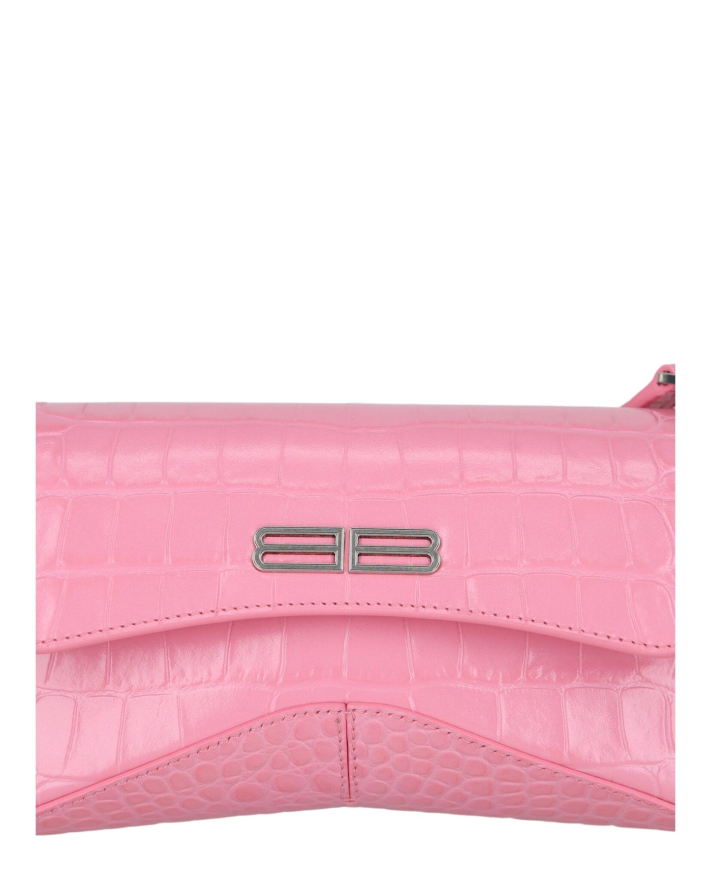 Balenciaga Embossed Croc Shoulder Bag Womens 6956452-108Y-5812