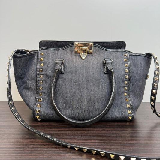 Valentino Denim Rockstud 2way Bag B6011