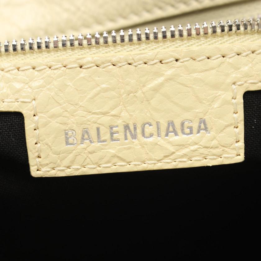 Balenciaga Neo Kagole XS Handbag Leather Light Beige 2WAY
