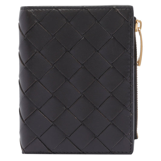 Bottega Veneta Women Small Zipped Bi-Fold Intrecciato Wallet