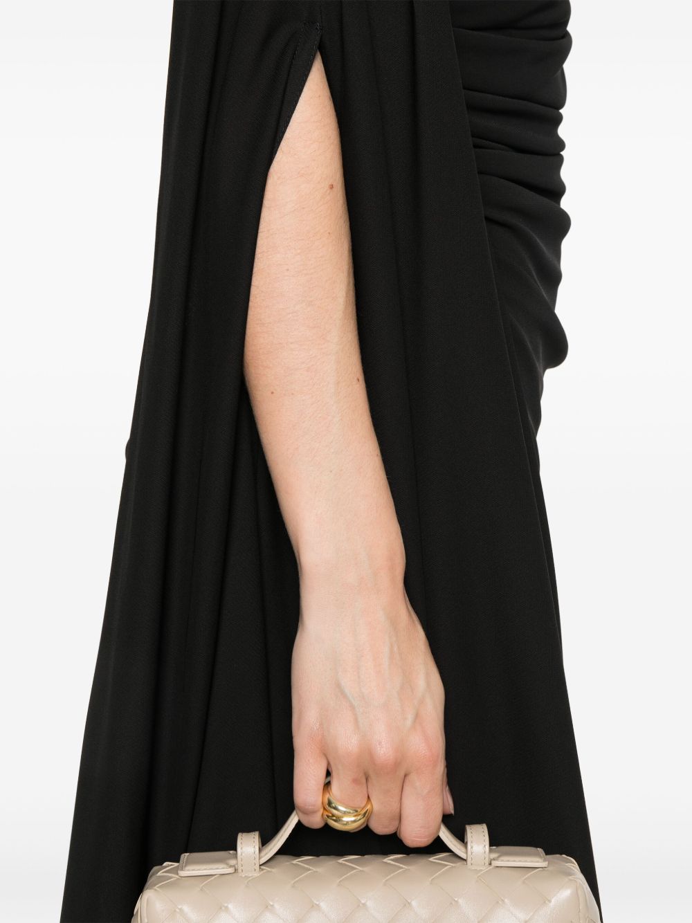 Bottega Veneta Women Draped Midi Dress