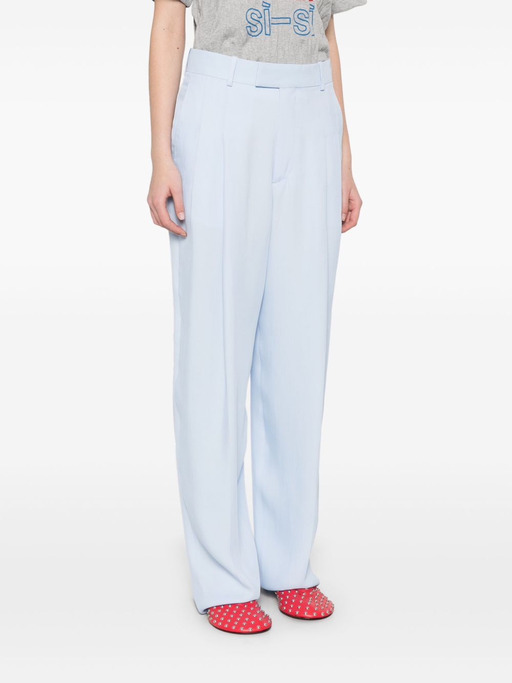Bottega Veneta Women Silk Blend Trousers