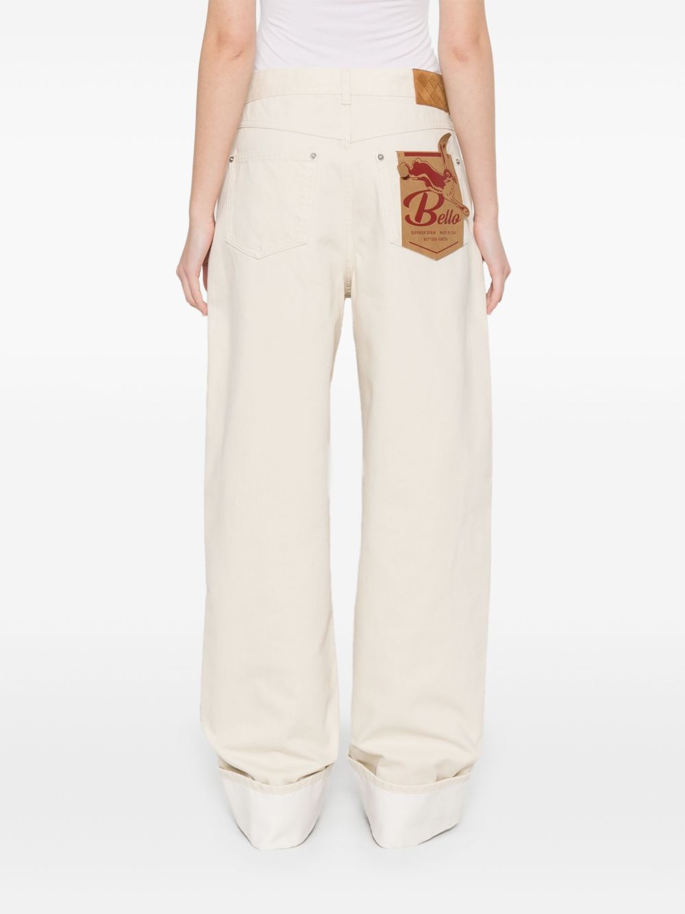 Bottega Veneta Women Denim Cotton Jeans