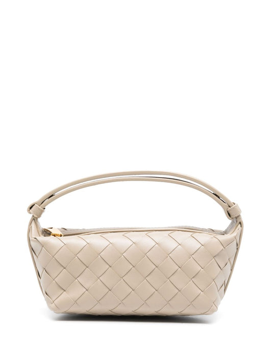Bottega Veneta Women East-West Wallace Leather Mini Bag