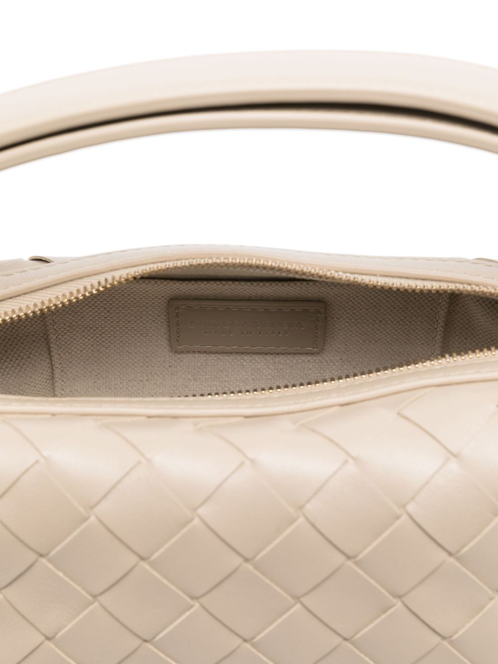 Bottega Veneta Women East-West Wallace Leather Mini Bag