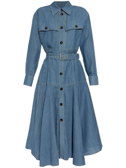 Bottega Veneta Women Midi Shirtdress