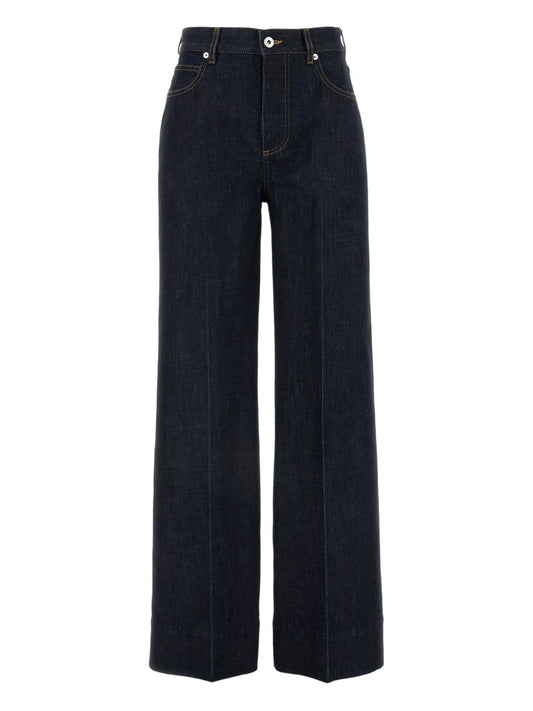 Bottega Veneta Women Flared-Leg Denim Jeans