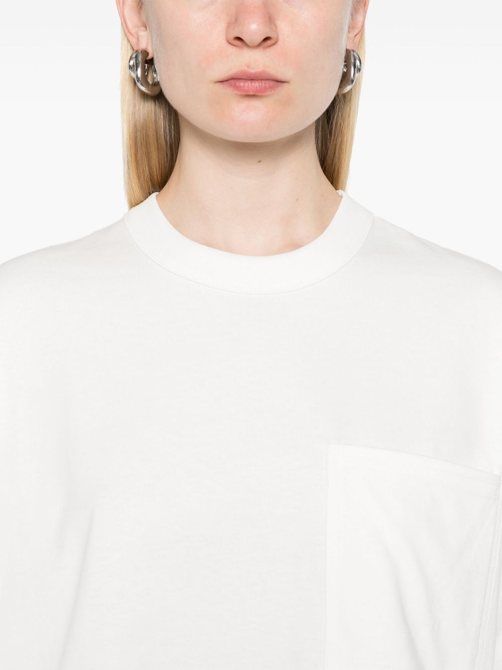 Bottega Veneta Women Heart Detail Cotton T-Shirt