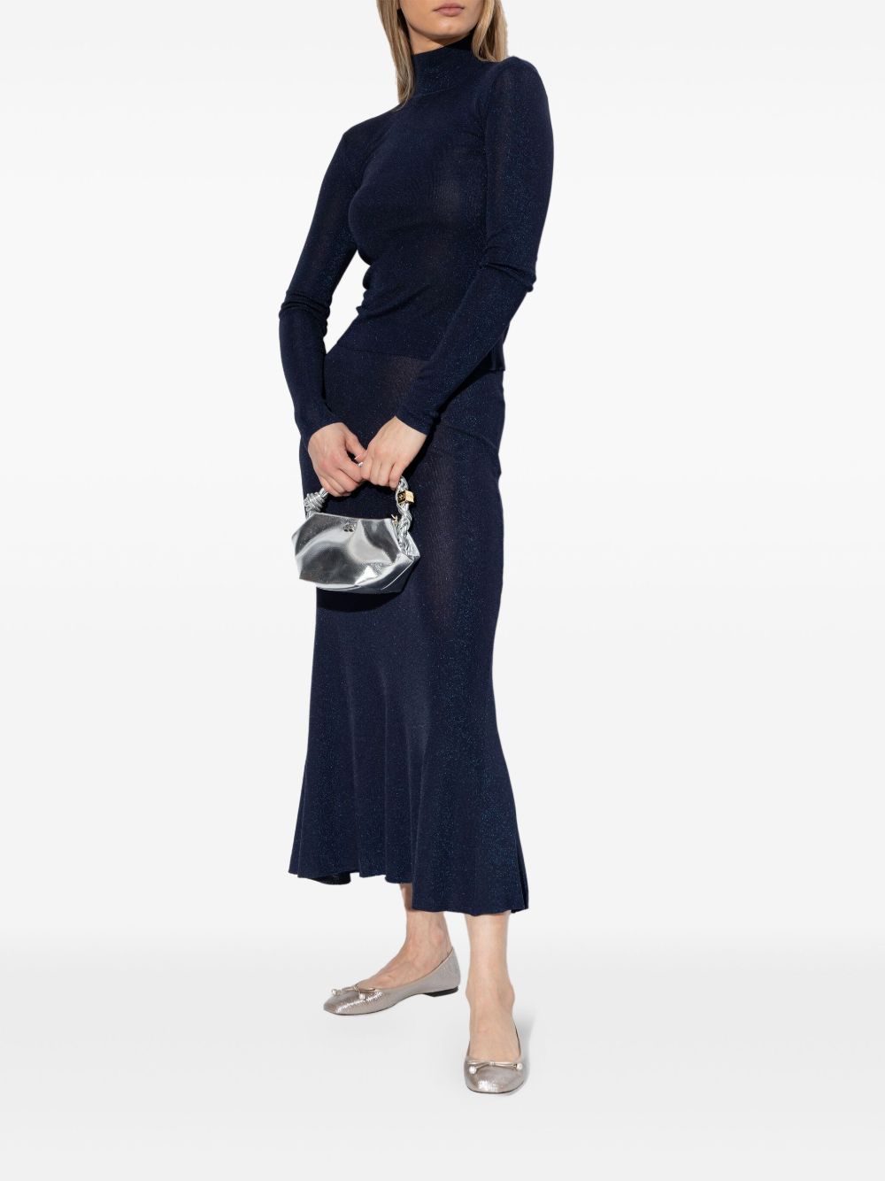 Jimmy Choo Women Elme Flat Leather Ballet Flats