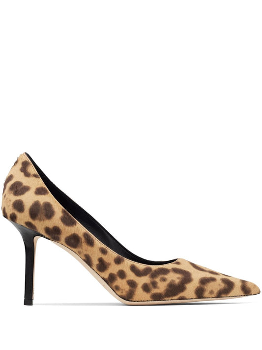 Jimmy Choo Women Love Leopard Pumps