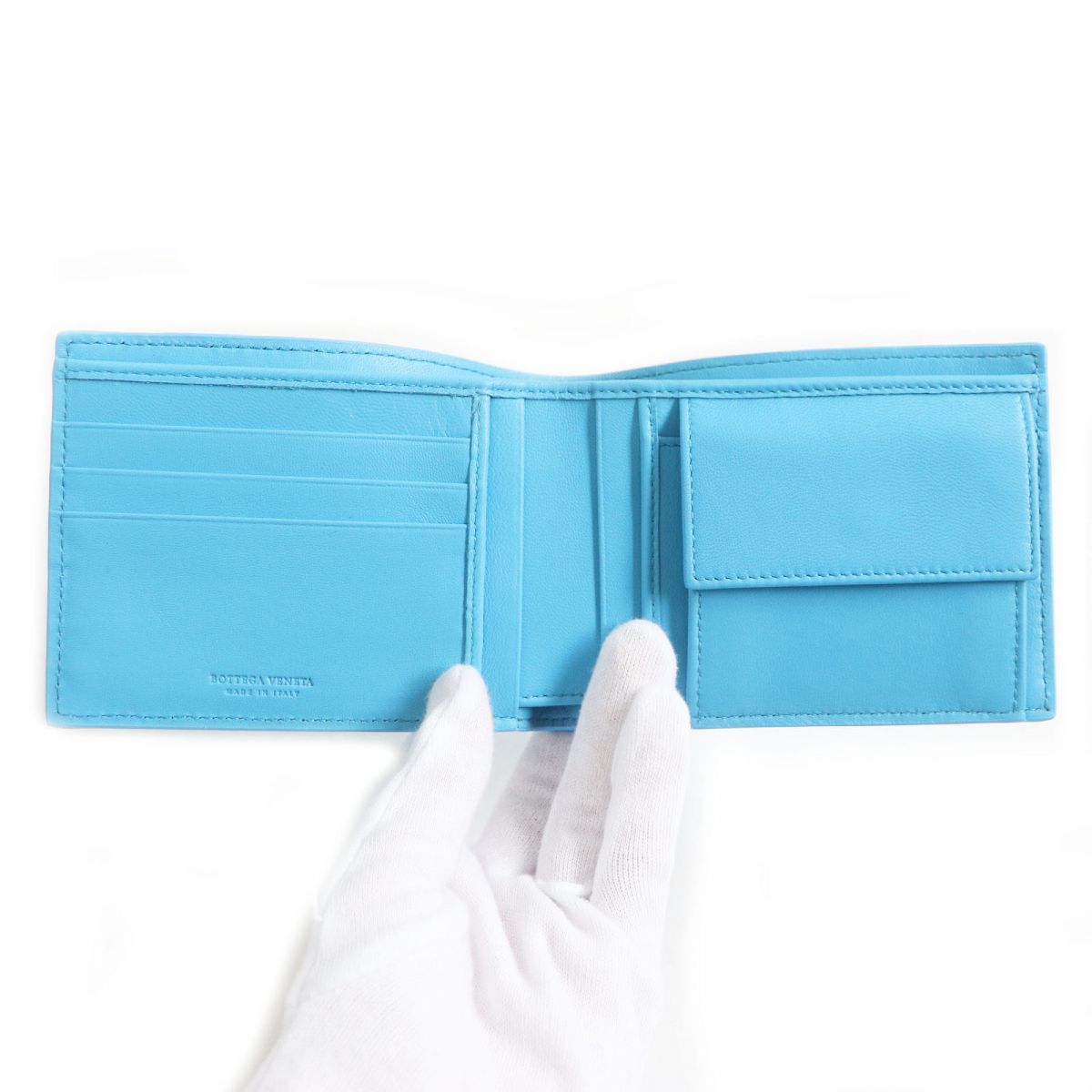 Bottega Veneta Nappa Leather Bifold Wallet