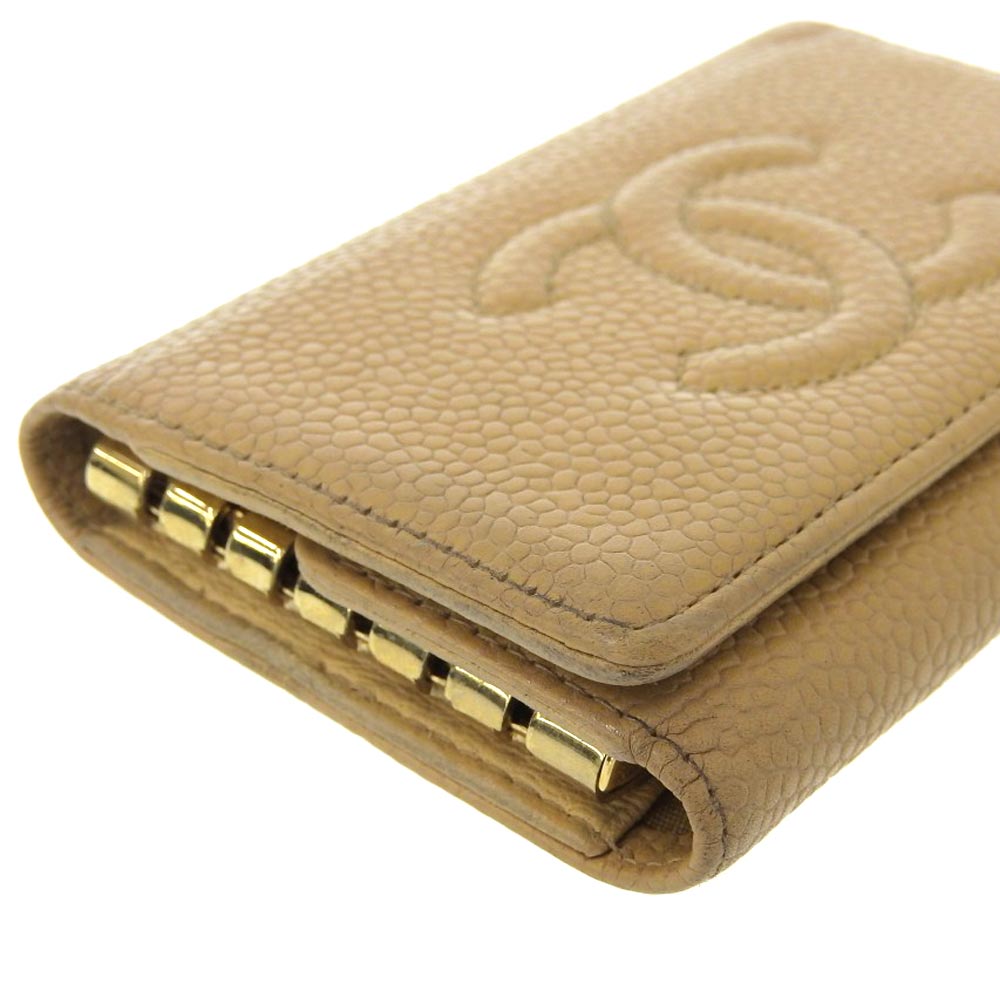 Chanel Caviar Skin 6 Key Holder A13502