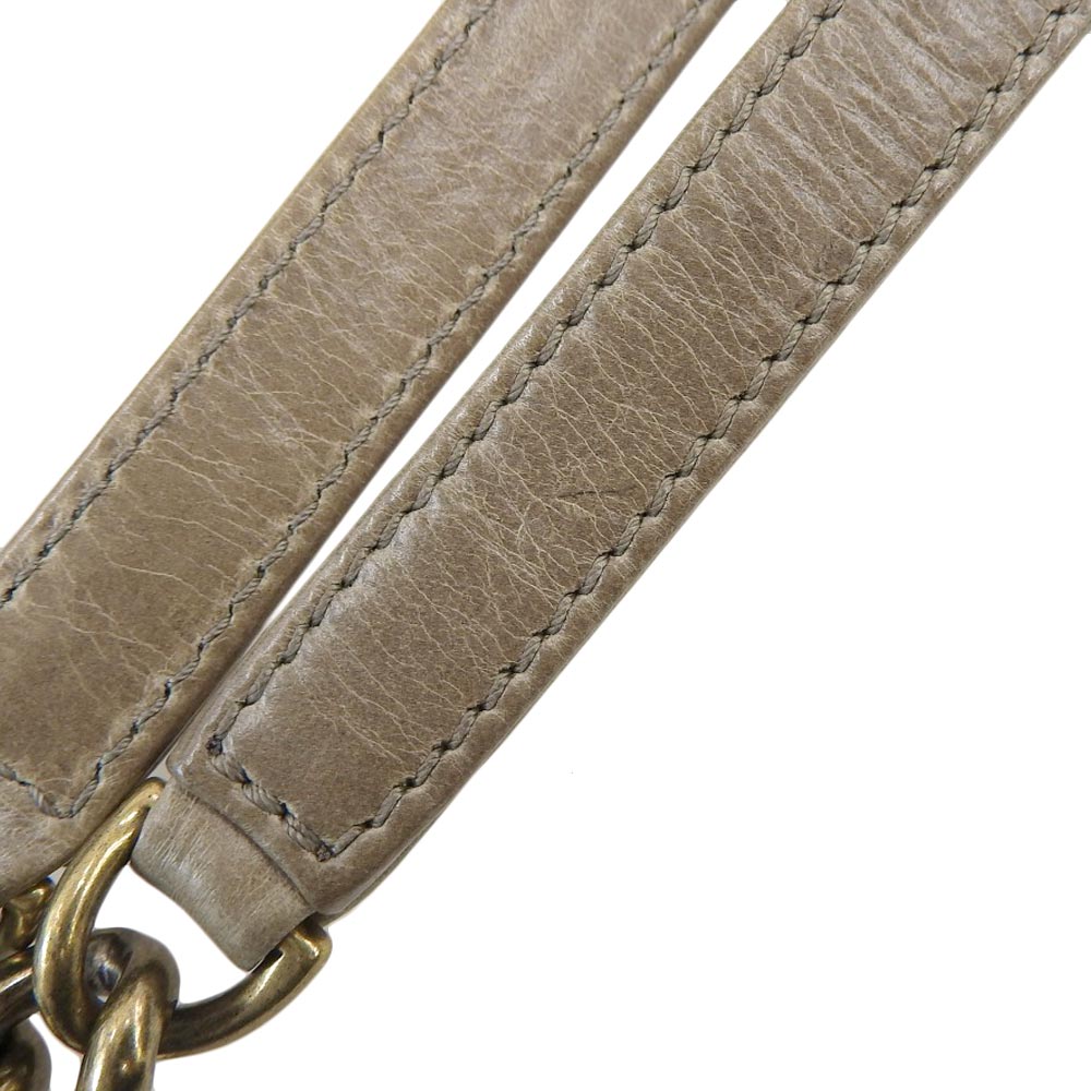 Chanel Leather 2-Way Handbag