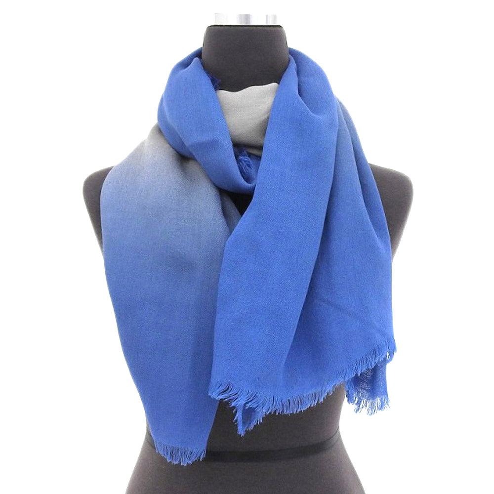 Bottega Veneta Gradient Scarf Blue Gray