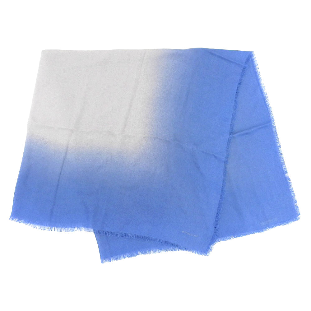Bottega Veneta Gradient Scarf Blue Gray