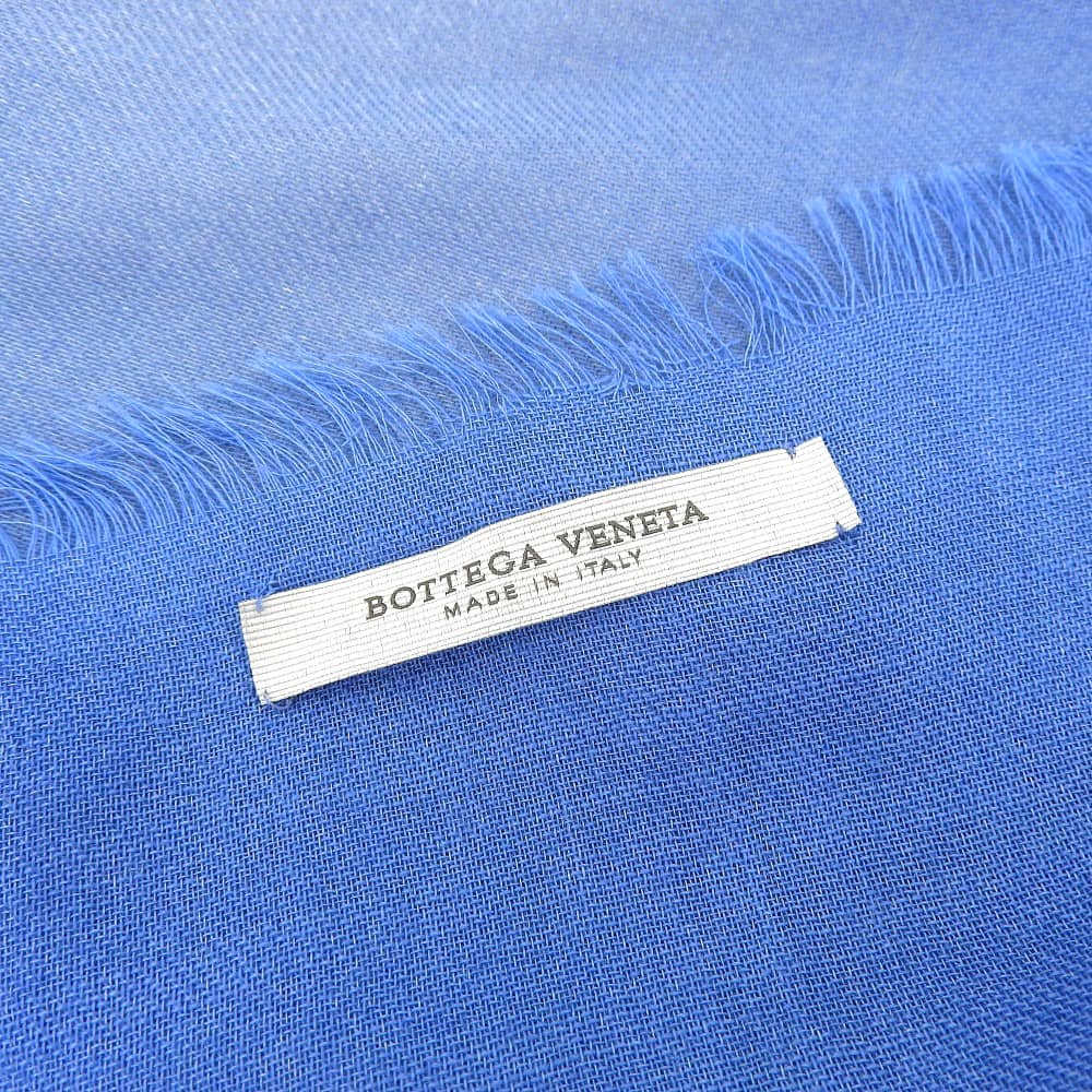 Bottega Veneta Gradient Scarf Blue Gray