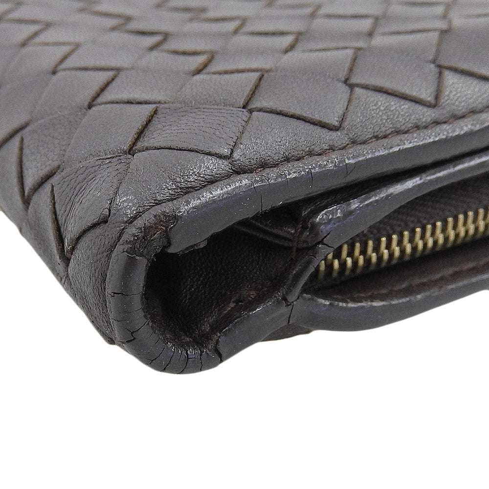 Bottega Veneta Intrecciato Leather Wallet 114074 V0013