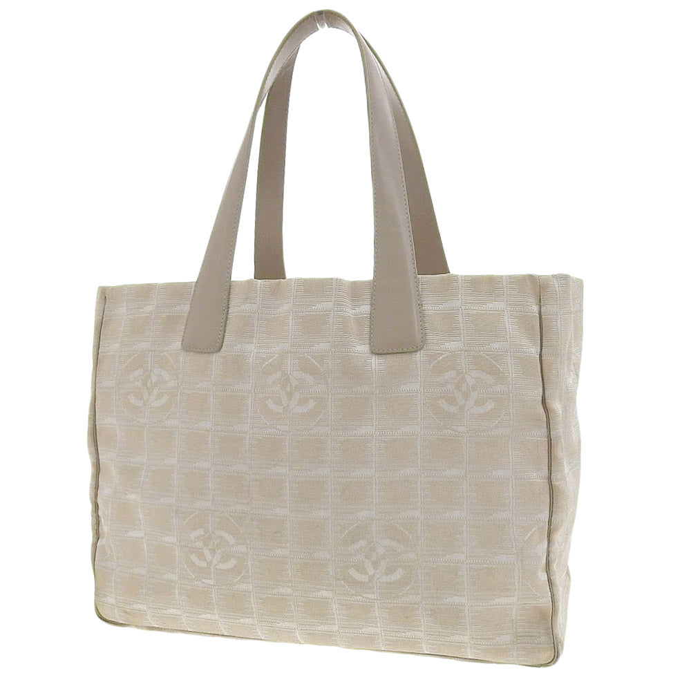 Chanel Nylon Canvas Tote MM A15991 Beige