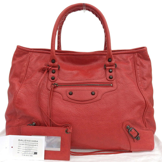 Balenciaga The Sunday Leather Tote Bag