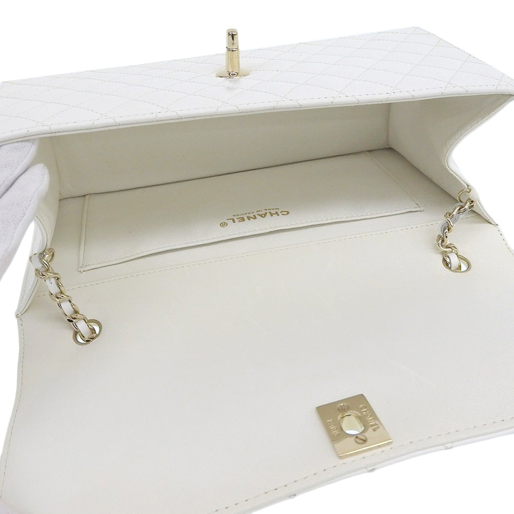 Chanel Leather Chain Shoulder Bag