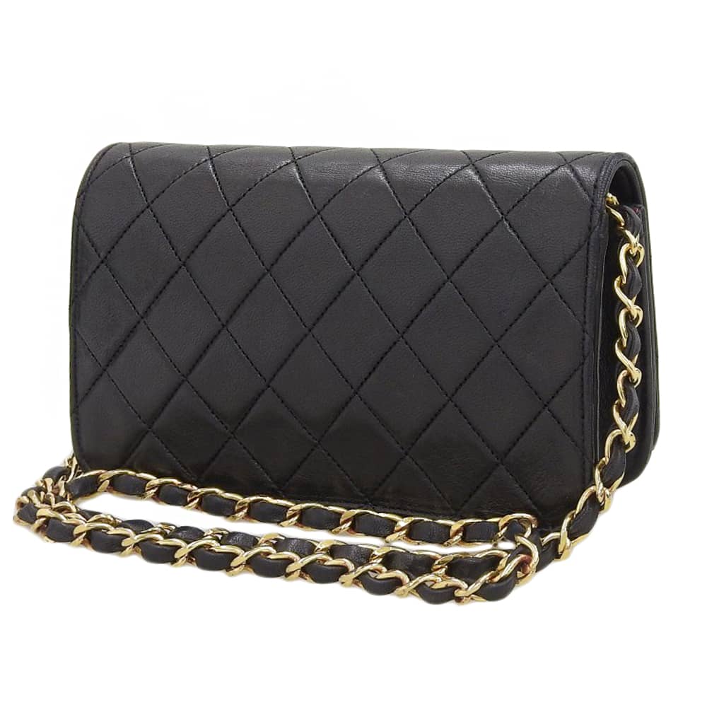Chanel Lambskin Chain Shoulder Bag A03571