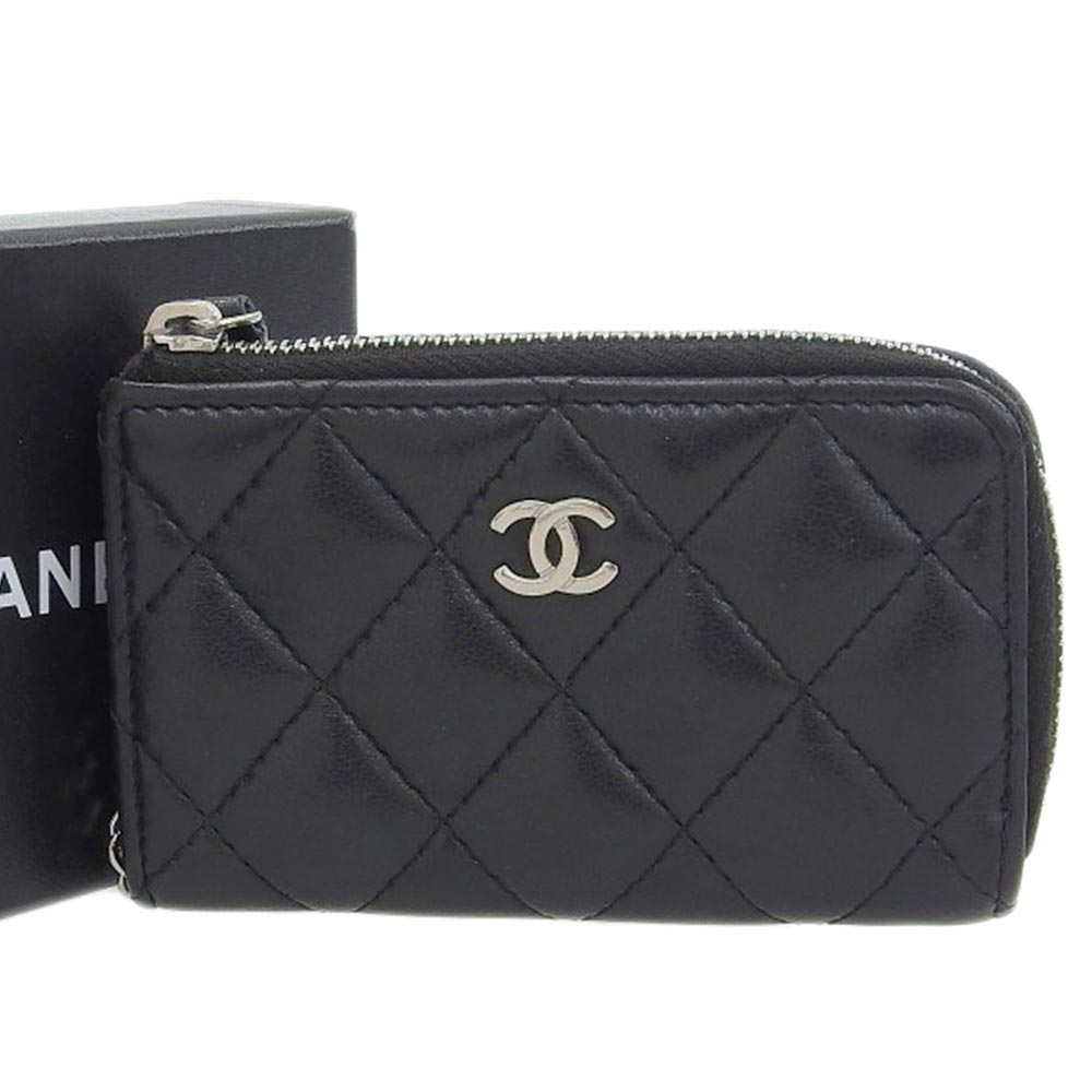 Chanel Lambskin Coin Case A68943