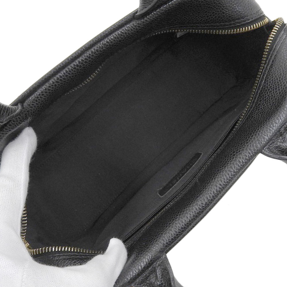 Chanel Caviar Skin Mini Boston Bag A20996