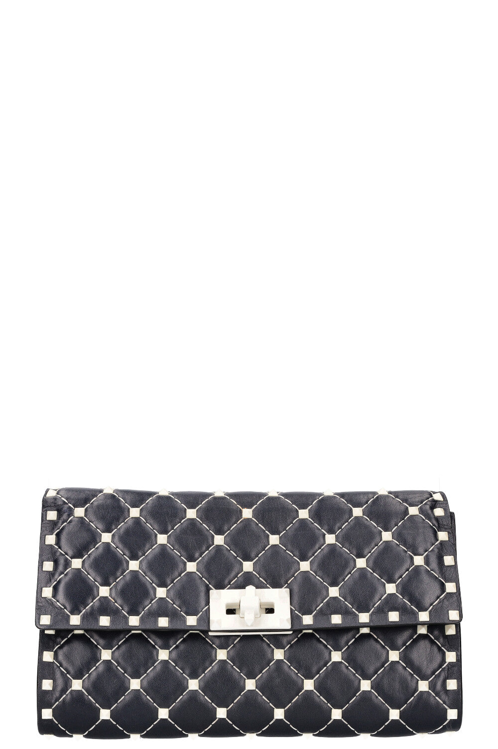 VALENTINO Rockstud Spike Crossbody Bag Blue