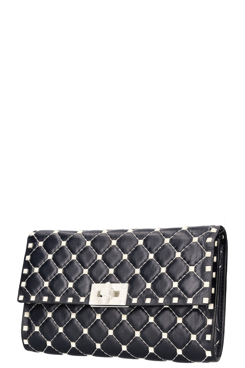 VALENTINO Rockstud Spike Crossbody Bag Blue