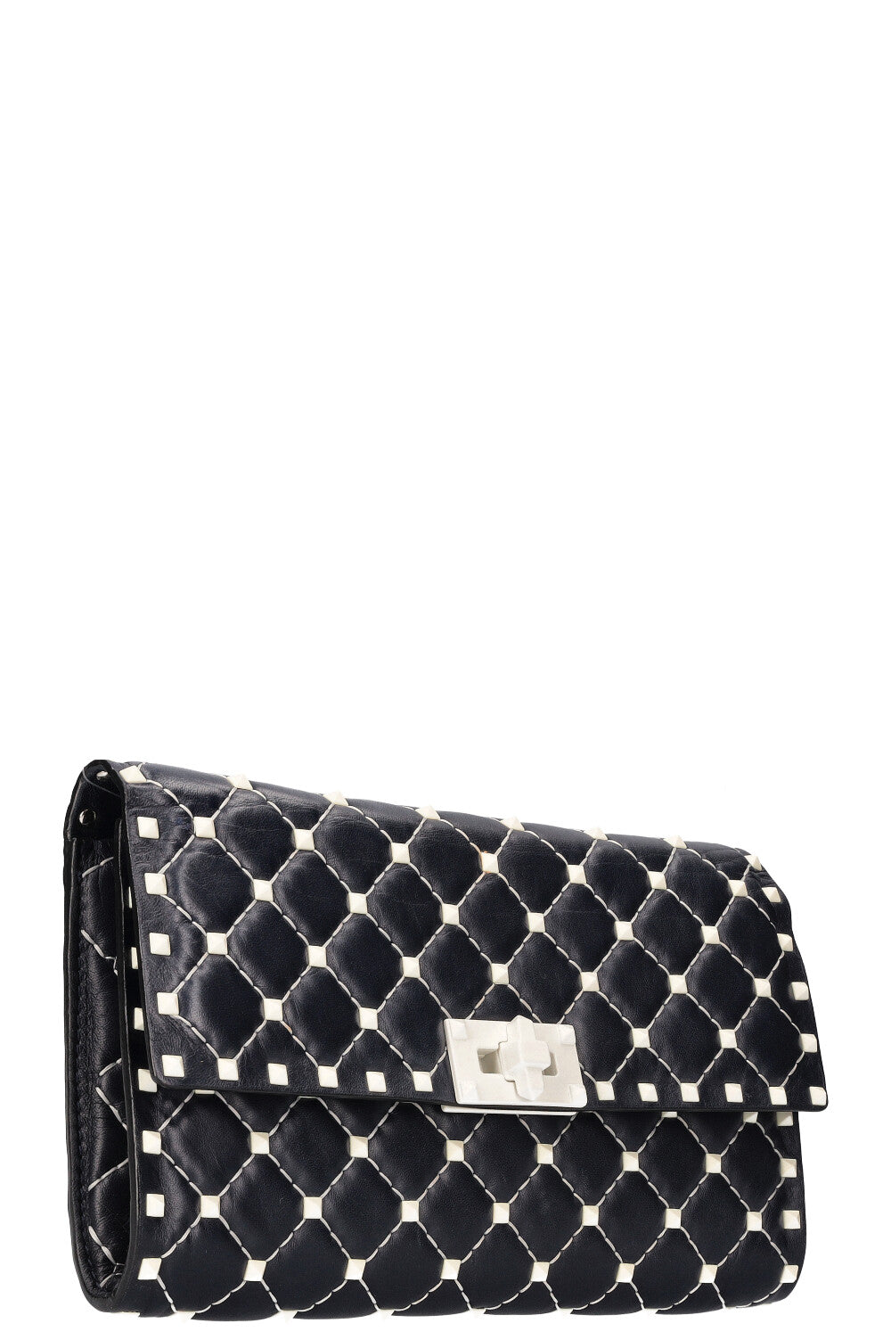 VALENTINO Rockstud Spike Crossbody Bag Blue