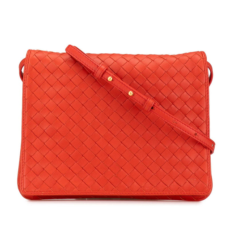 Bottega Veneta Intrecciato Leather Crossbody Bag