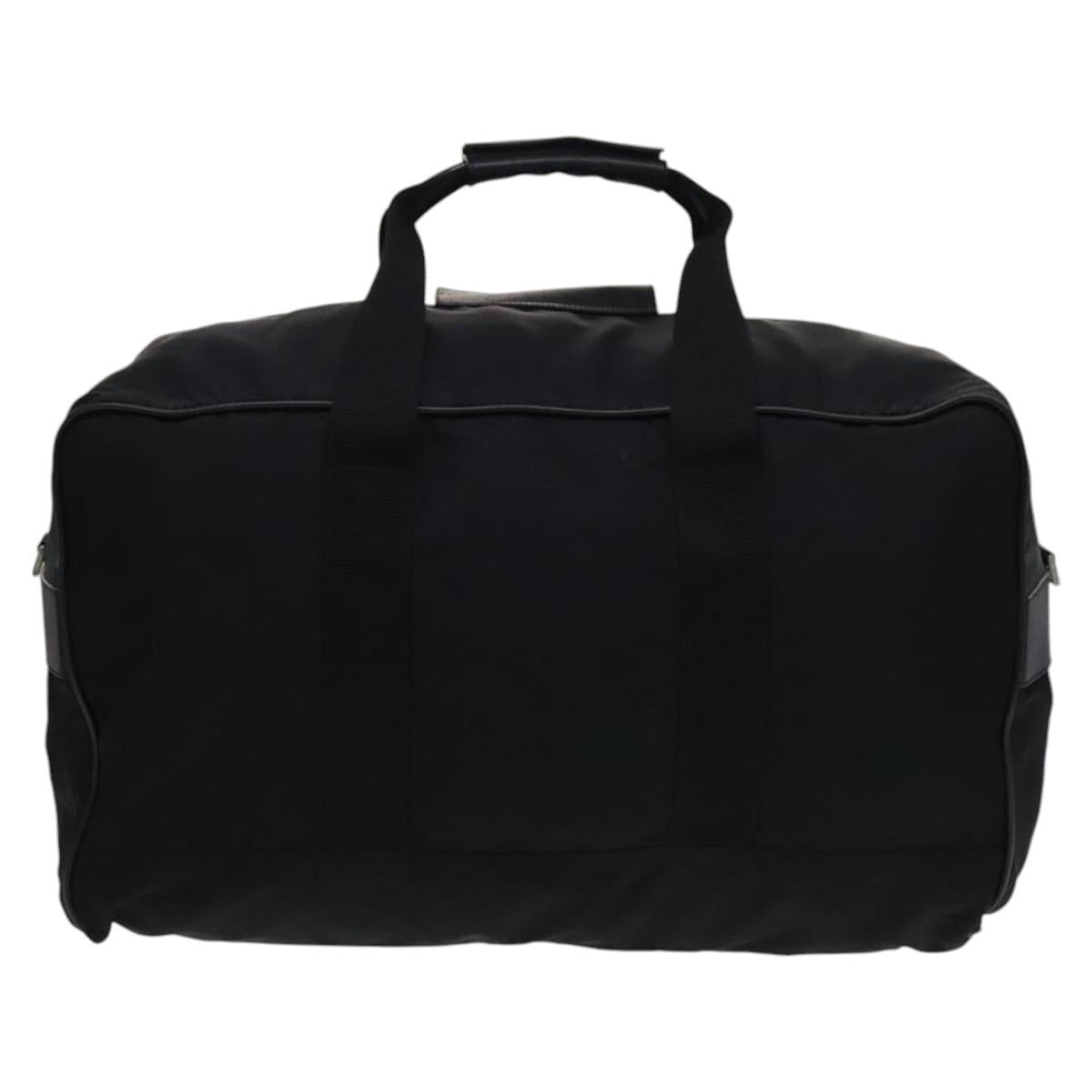 PRADA Boston Bag Nylon 2way Black  yk17044