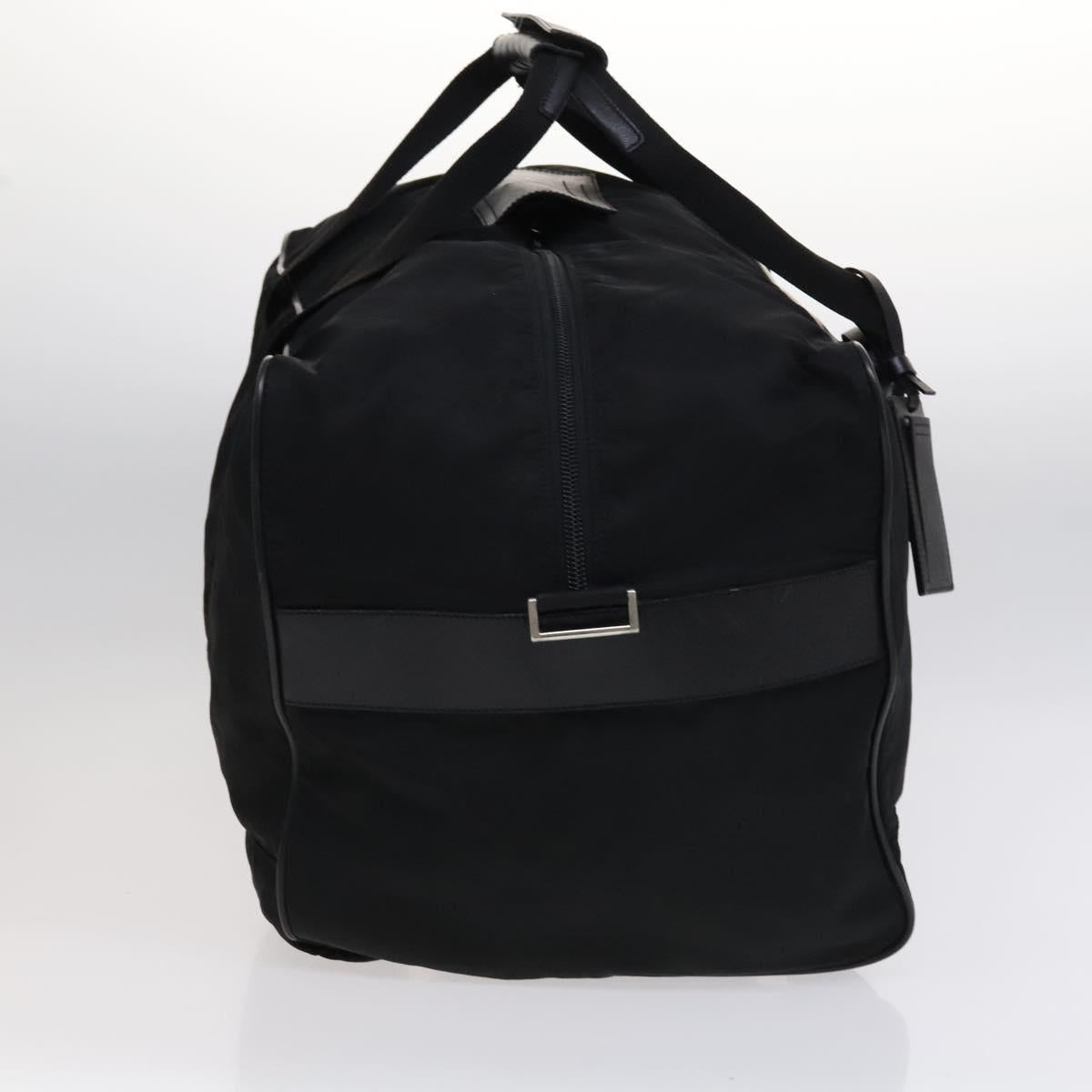 PRADA Boston Bag Nylon 2way Black  yk17044