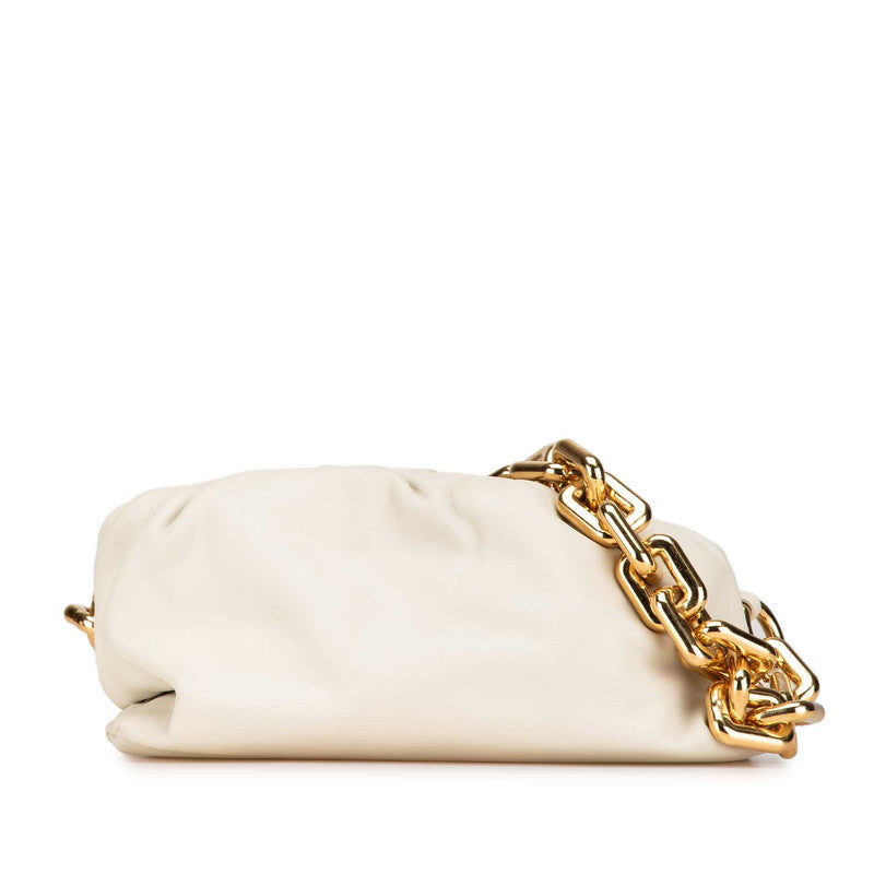 Bottega Veneta Leather Chain Pouch Shoulder Bag