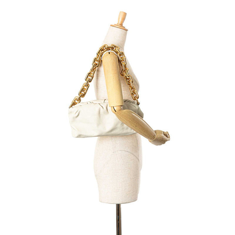 Bottega Veneta Leather Chain Pouch Shoulder Bag
